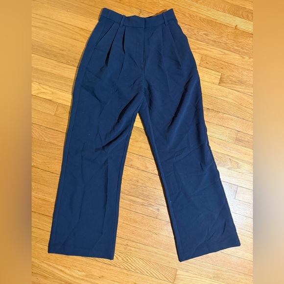Abercrombie & Fitch Navy Trouser Pants - Picture 4 of 4